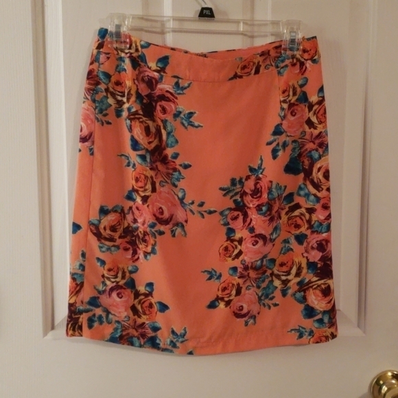 Under Skies Dresses & Skirts - 𝅺under Skies Sherbet Floral Skirt NWT